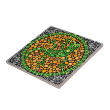 Wireless Gecko, Colour Perception Test, Black Ceramic Tiles
