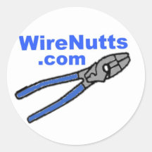 WireNutts.com(X) Hardhat Sticker