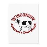 Wisconsin America's Dairyland Post Cards