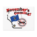 Wisconsin Anti ObamaCare – November’s Coming! Post Cards