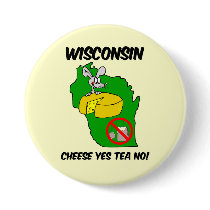 Wisconsin anti tea party pins