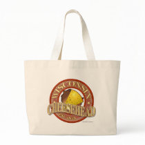 Wisconsin Cheesehead Seal Tote Bag