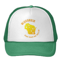 Wisconsin Come Smell Our Dairy Air Trucker Hat