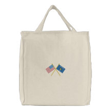 Wisconsin Embroidered Bags
