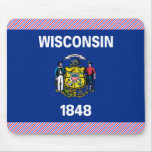 Wisconsin Flag Mousepad