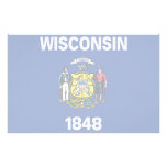 Wisconsin Flag Personalized Stationery