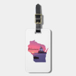 Wisconsin LighthouseTag Bag Tags