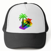 Wisconsin Palm Tree Hats