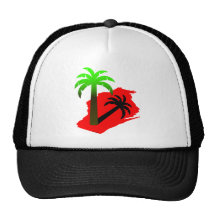 Wisconsin Palm Tree Hats