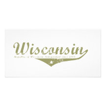 Wisconsin Revolution T-shirts Customized Photo Card