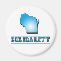 Wisconsin Solidarity Fridge Magnets