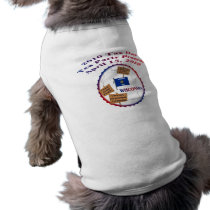 Wisconsin Tax Day Tea Party Protest Pet T Shirt