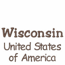 Wisconsin United States of America Polo Shirt