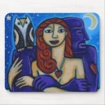 Wisdom and Security mousepad