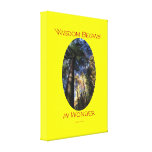 wisdom begins in wonder gallery wrap canvas