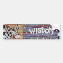 Wisdom Bumper Sticker