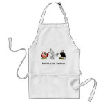 Wisdom. Love. Courage. aprons