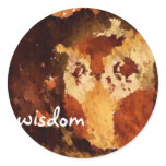 Wisdom: Owl Finger Oil Stickers