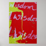 "Wisdom" Poster