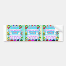 Wisdom Text : Human Care n Love Bumper Stickers