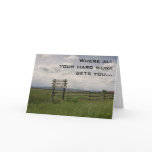 Wisdom welcomes you retirement card