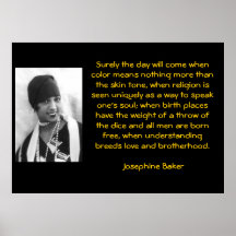 wisdom words: Josephine Bakers Poster