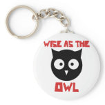 Wise as the Owl Key Chain