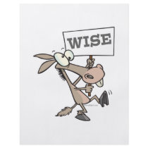 WISE ASS WISEASS FUNNY CARTOON DONKEY FULL COLOR FLYER