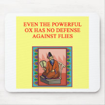 wise chinese proverb mouse pad