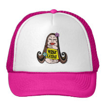 Wise Latina Woman Trucker Hat