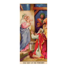 wise men custom rack card