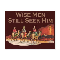Wise Men Still Seek Him, Christmas Post Card
