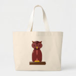 Wise Old Owl Canvas Bags
