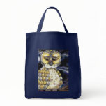 Wise Old Owl Grocery Tote bag