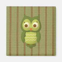 Wise Owl Fridge Magnet