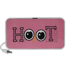 Wise Owl Hoot Notebook Speaker
