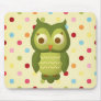 Wise Owl Mouse Pads