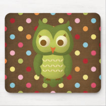 Wise Owl Mousepad
