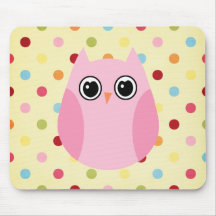 Wise Owl Mousepad