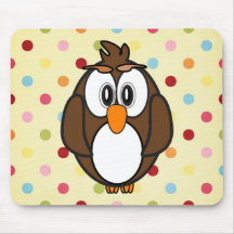 Wise Owl Mousepads