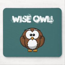 Wise Owl Mousepads