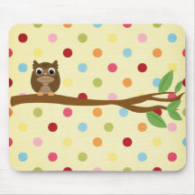 Wise Owl Mousepads