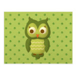 Wise Owl Post Card