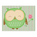 Wise Owl Postcard