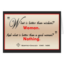 Wise Woman card