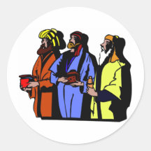 Wisemen Christian artwork Stickers