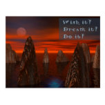 Wish it Dream it Do it Post Card
