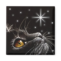 Wish Upon A Star - Square Magnet