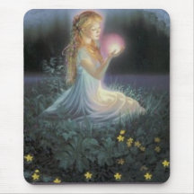 Wishes Amongst the Flowers Mousepad
