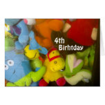 WISHES FOR A FUN "4th BIRTHDAY" Greeting Cards
